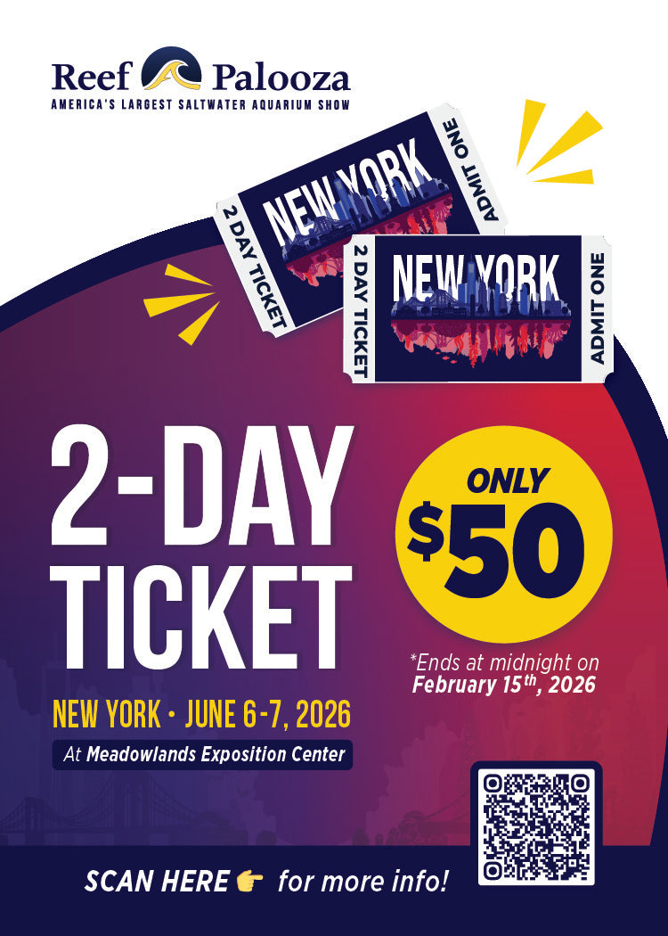 Reefapalooza New York 2026 Admission