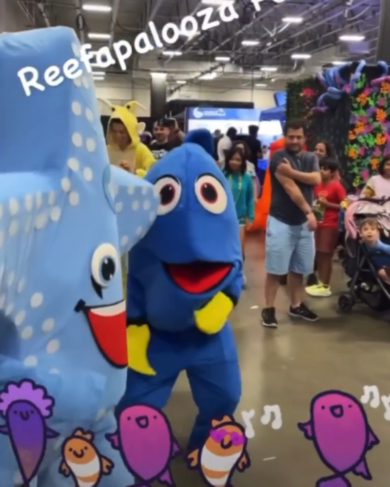 Kids Parade, Balloon animals, and Face paint, Kids Under 12 Free, Reefapalooza Show