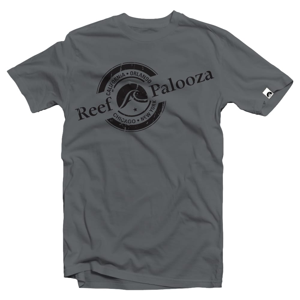 Reefapalooza cities t-shirt
