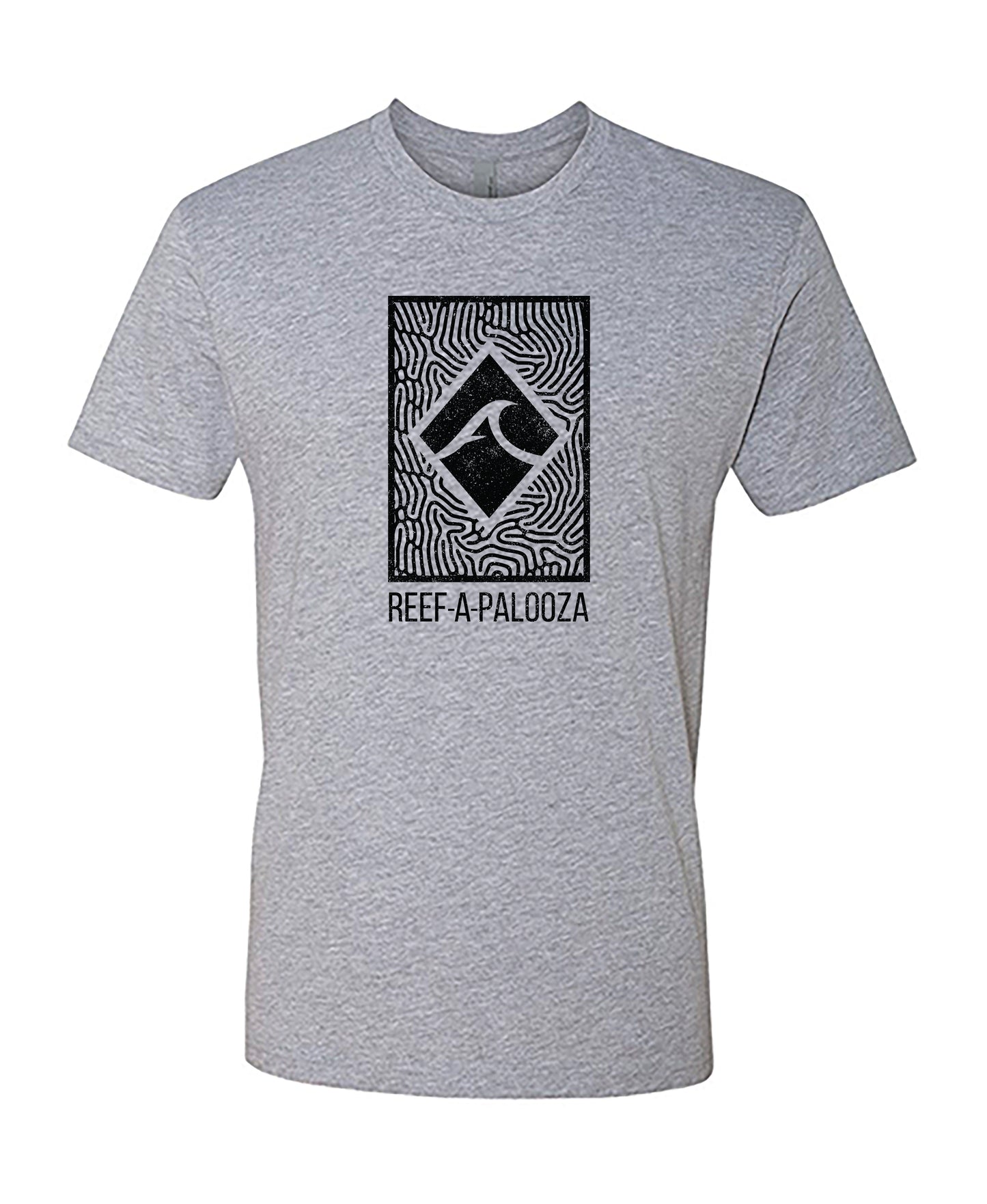 Reefapalooza block t-shirt